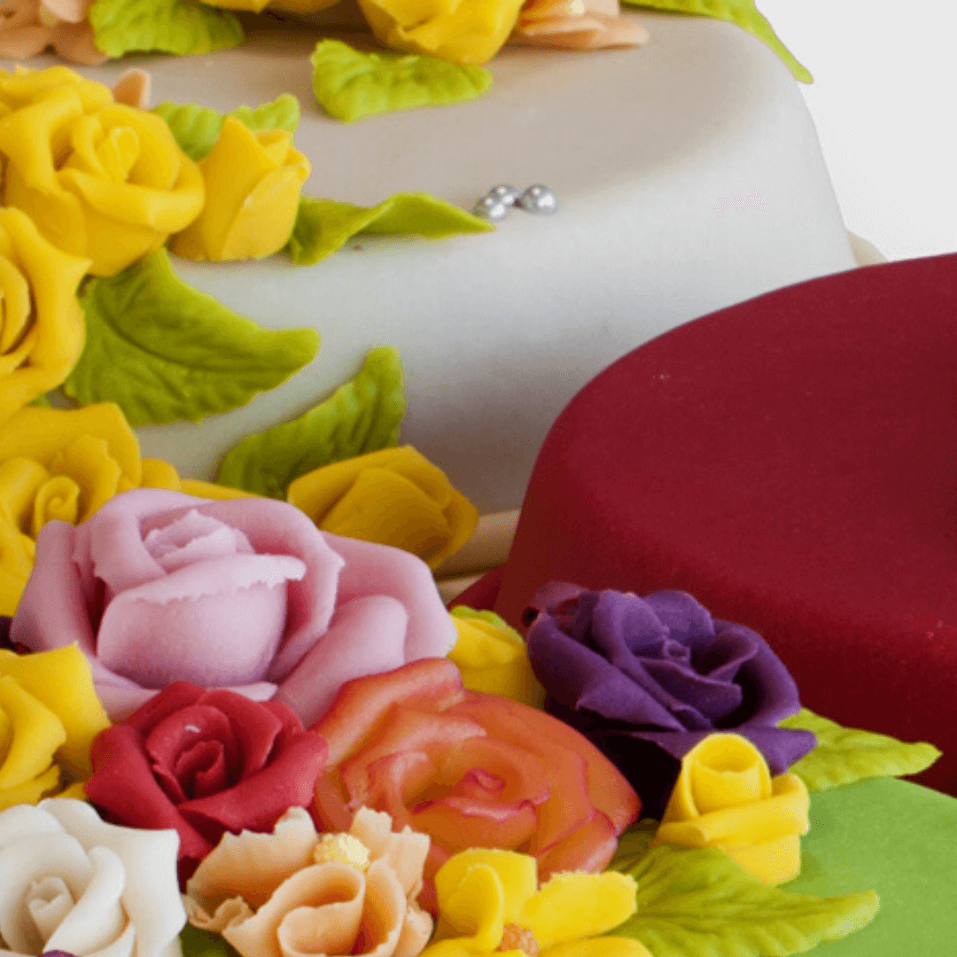 Nieuw: marsepeinen decoratie voor gebak en taart