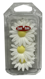 HOSTIE DAISY FLOWER BLANC COOK&BAKE 10PCS