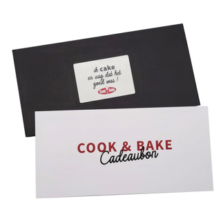 CHEQUE-CADEAU COOK&BAKE 15€